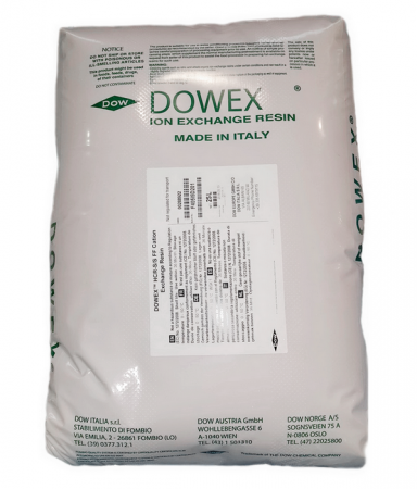 Загрузка смола ионообменная DUPONT (Dowex) HCR-S/S (25л,17кг)